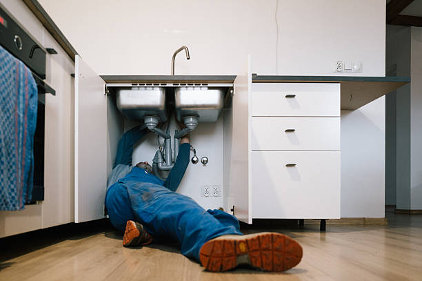 Professional Plumbing technician working in Estell Manor, NJ
